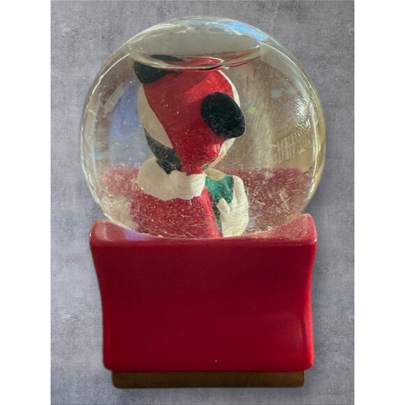 Disney JC Penney Christmas Mini Snow Globe Mickey Mouse 2003 2.5 in x 2 in - Picture 4 of 6